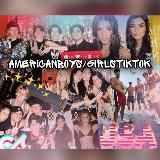 American boys/girls tiktok