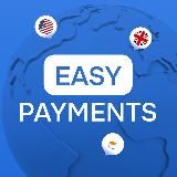 Easy Payments | Зарубежные карты Visa и Mastercard