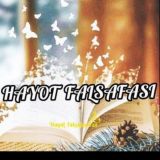 ✍︎HAYOT FALSAFASIDAN(𝑶𝒓𝒈𝒊𝒏𝒂𝒍)