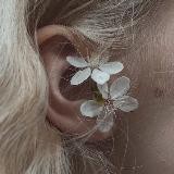 ♡ цветы в волосах ♡