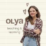 Olya 🍵 teaching & learning