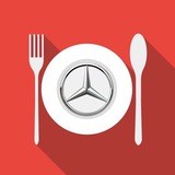 Мерс на вилках